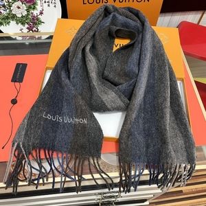 LV men's cashmere scarf